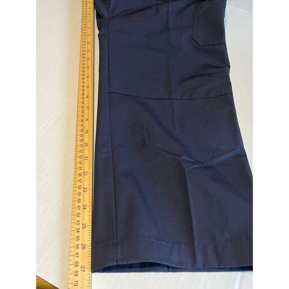 Twinhill Men Blue Cargo Work Pants RipStop Outdoor Navy Blue Cotton 38/S New - Picture 8 of 12